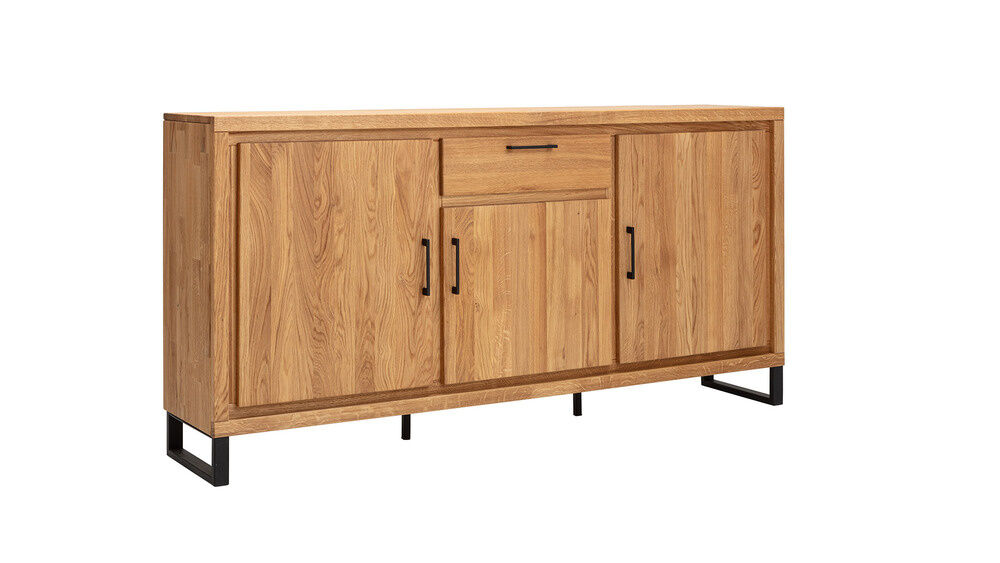 Natura - Sideboard 771034-M EN Farmingdale Light Eiche Natur Massiv Geölt - 1