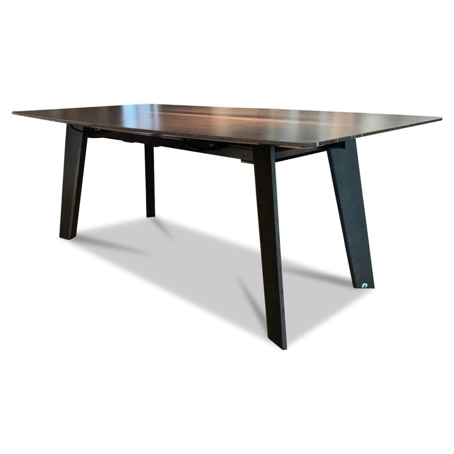 Draenert - Esstisch 1406 Fontana Ausziehbar Platte Stein Braun Silk Gestell Mooreiche - 1