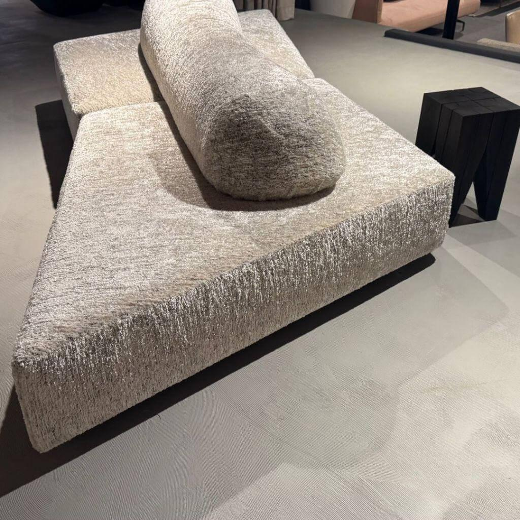 Edra - Sofalandschaft On The Rocks Modulsofa Stoff Kat. T Bianco White 8123 Weiß - 3