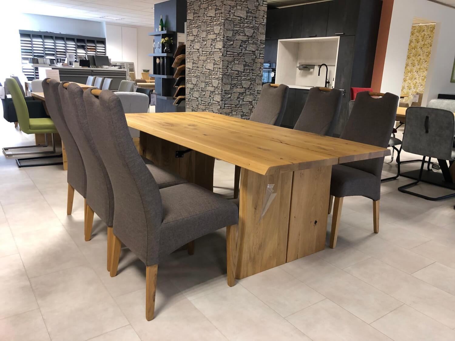 Henke - Esstisch Modell EBT 200 Wildeiche Massiv Geölt - 4