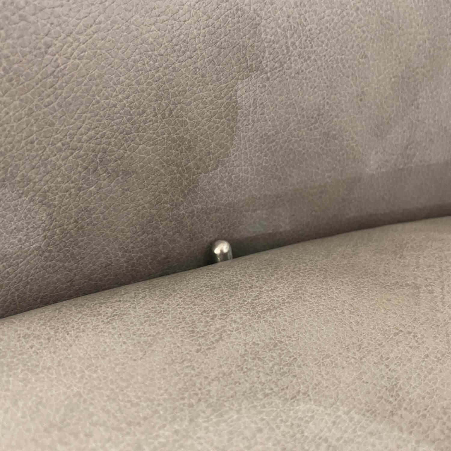 JOOP! - Sessel Joop Living Lounge 8140 Leder 27 Eleganz Grau Sternfuß Anthrazit Pulverbeschichtet - 7