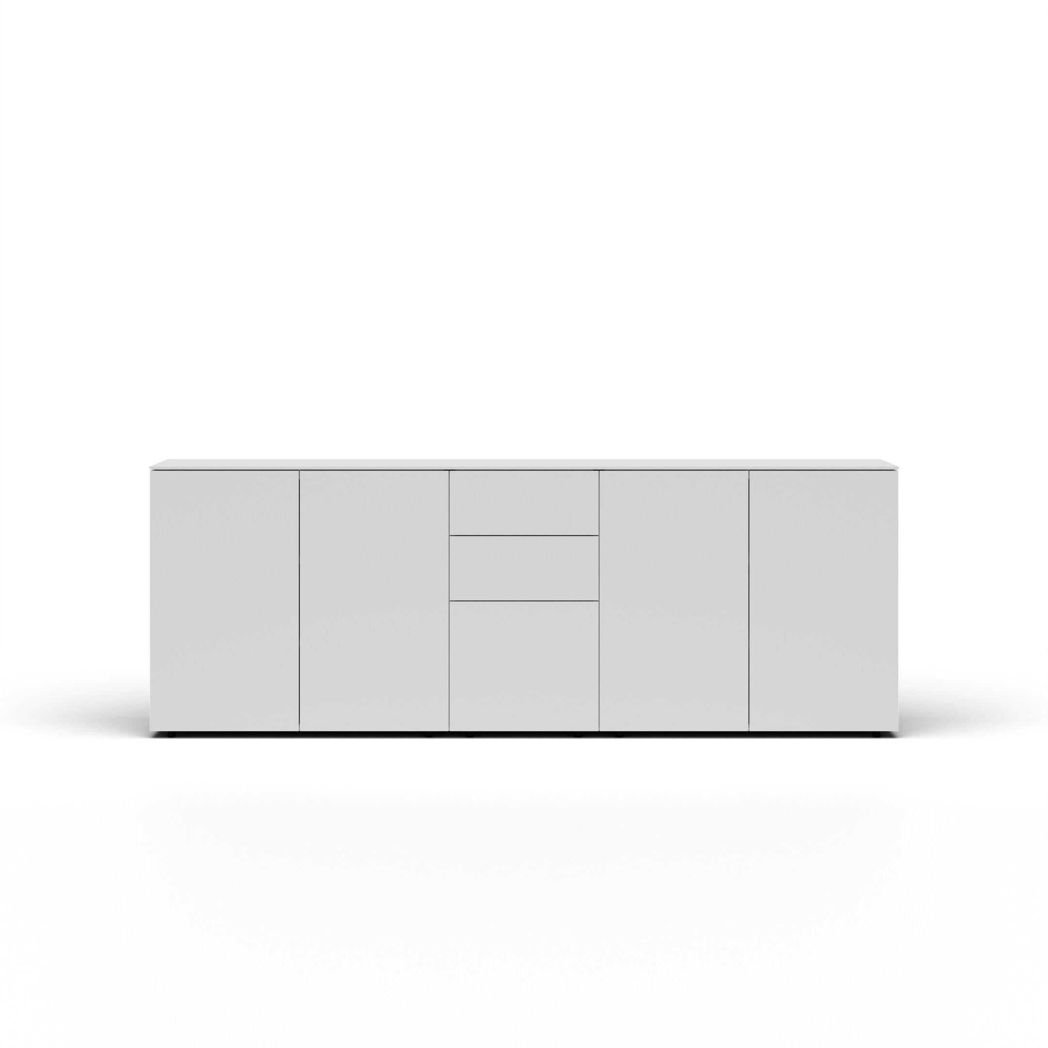 Interlübke - Sideboard Cube Change Lack 03 Schneeweiss Matt - 1