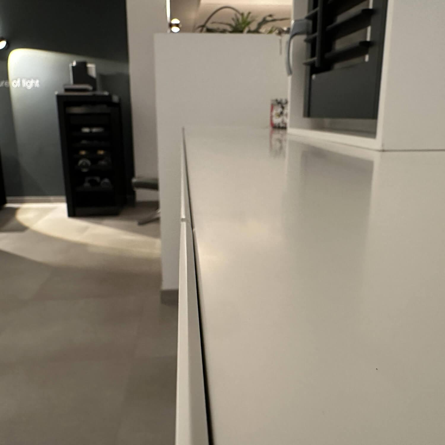 Interlübke - Sideboard Just Cube Bold Front Lack Weiß Korpus Lack Anthrazit - 10