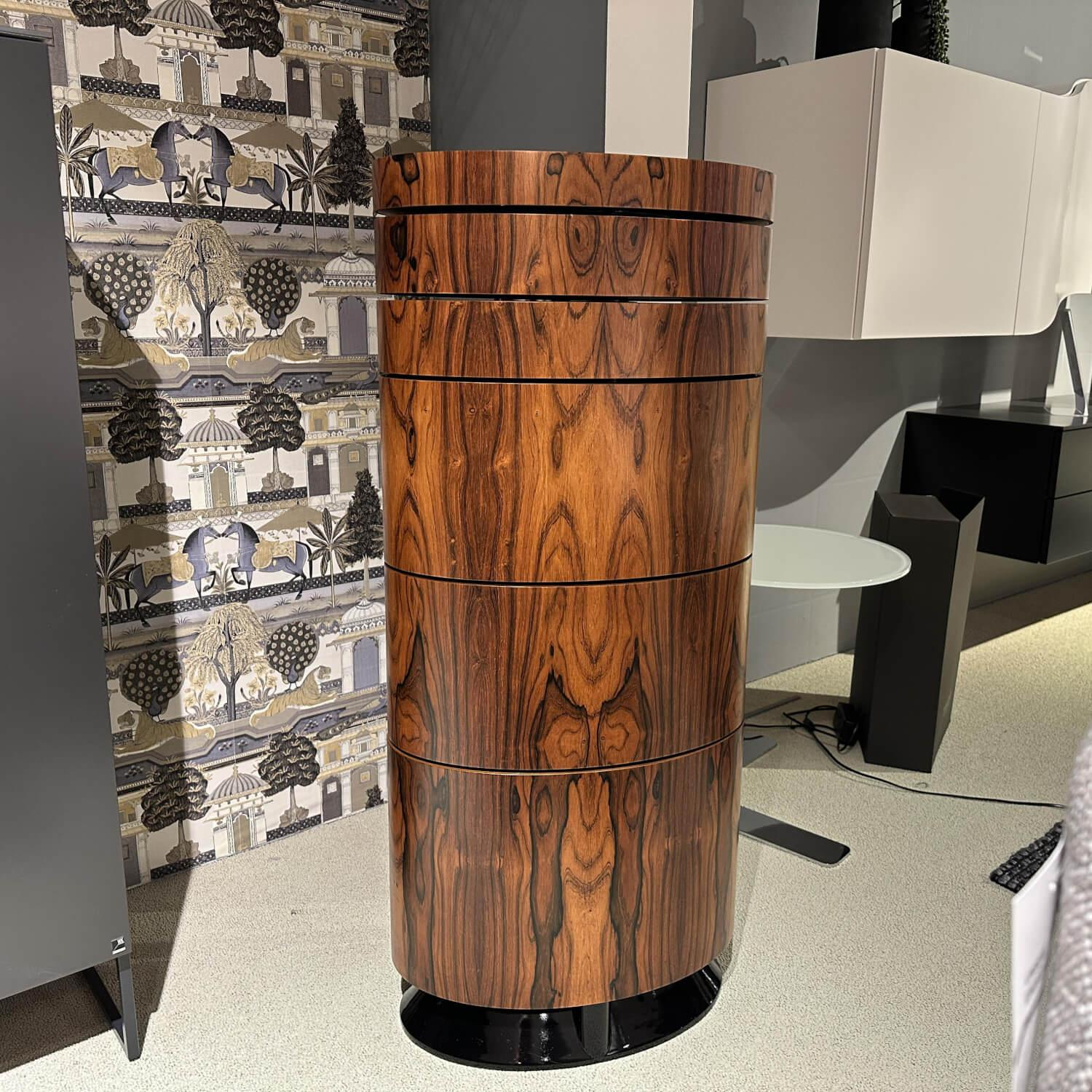 Tagliabue - Drehturm Bitte Tower 332 Holz Palissandro Lucido Nero F3 Struttura Nero Schwarz - 5