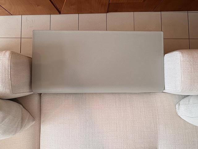 Minotti - Ecksofa 307x377 Connery Stoff Bright 01 Bianco Cat. H Weiß - 3