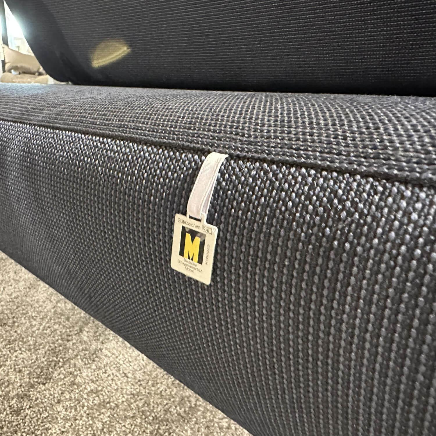W. Schillig - Ecksofa 15278 Taoo Inkl Funktionshocker Mit Rollen Stoff W61/28 Blau Metallfuß Glänzend - 9