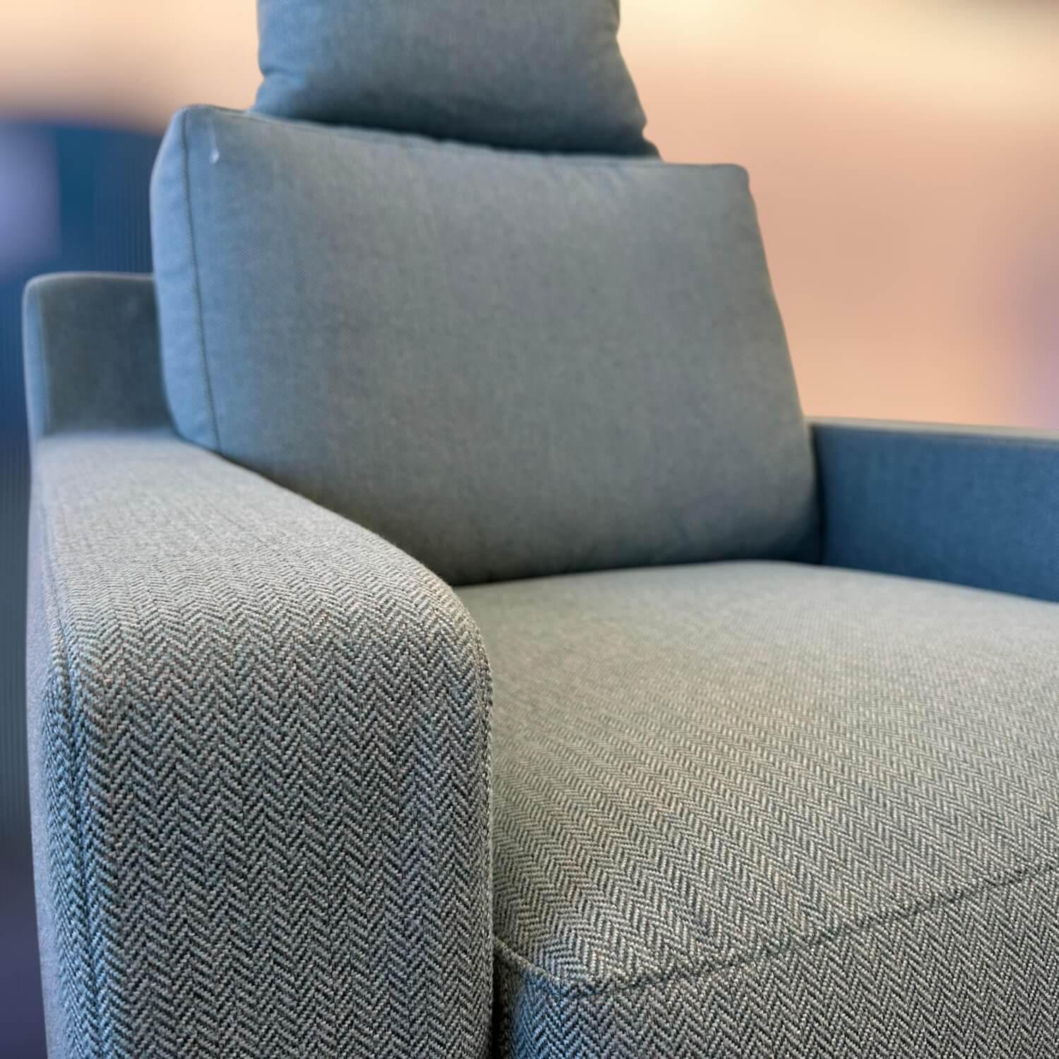 Bielefelder Werkstätten - STOFF UNKLAR // Sessel Inspiration Stoff BW1796-353 Mit Nackenbügel Und Nackenkissen - 4