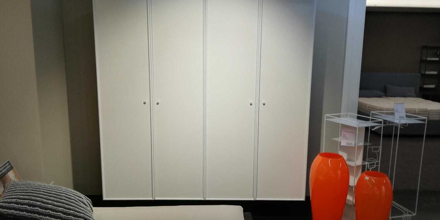 Montana - Schrank System MDF Holz New White 4-Türig - 3