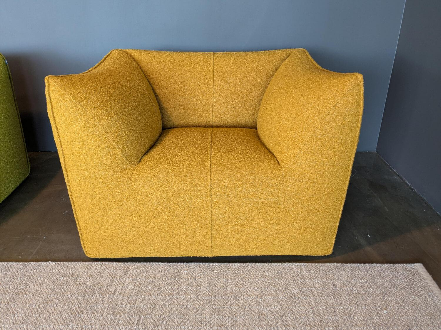 B&B Italia - Sessel LeBambole Stoff Sila Ocker Orange - 2