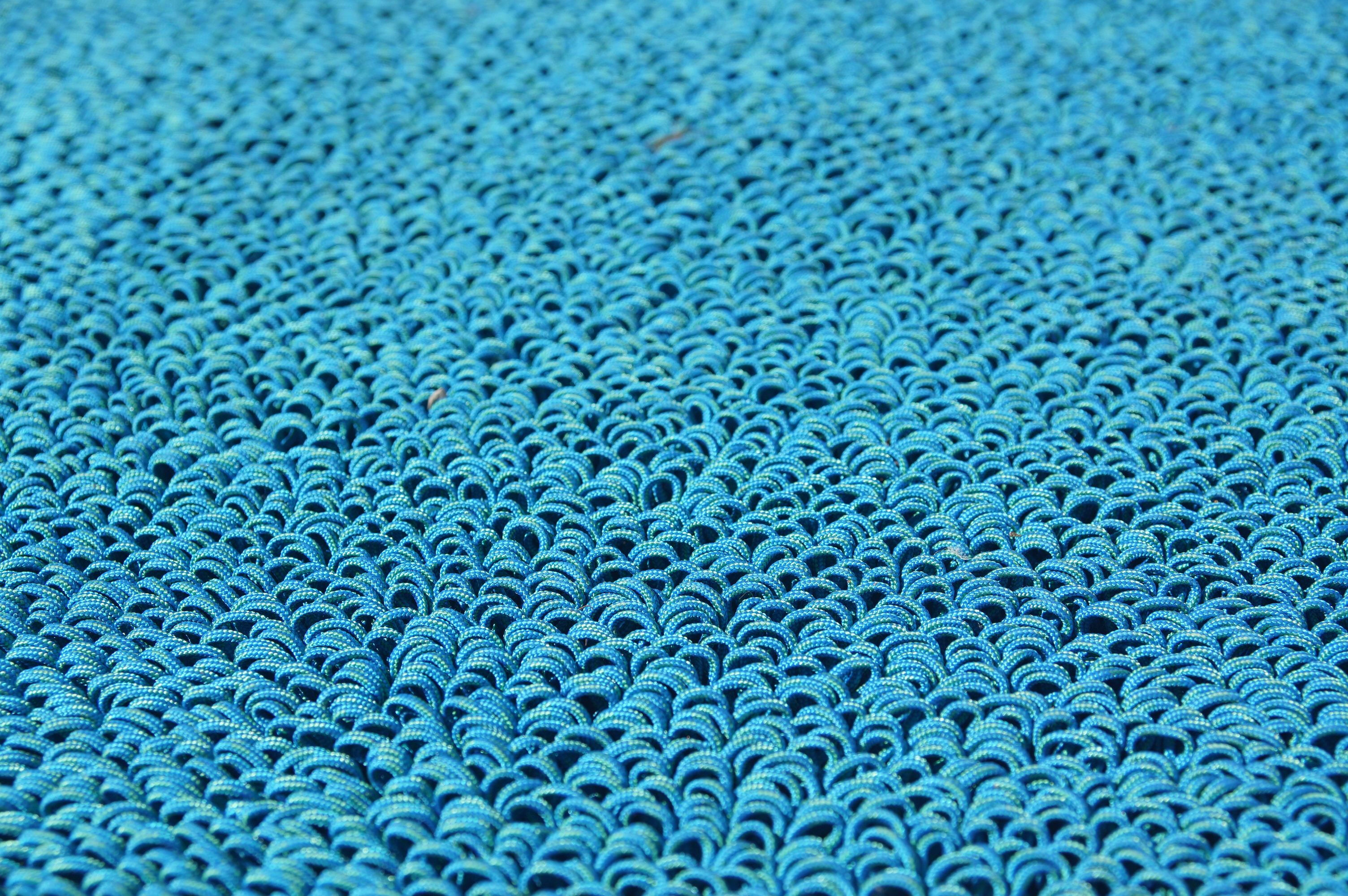 CS Rugs - Outdoorteppich  250x250 Beaufort 16 High Tenacity Polyester 440160 Azur Blau - 3