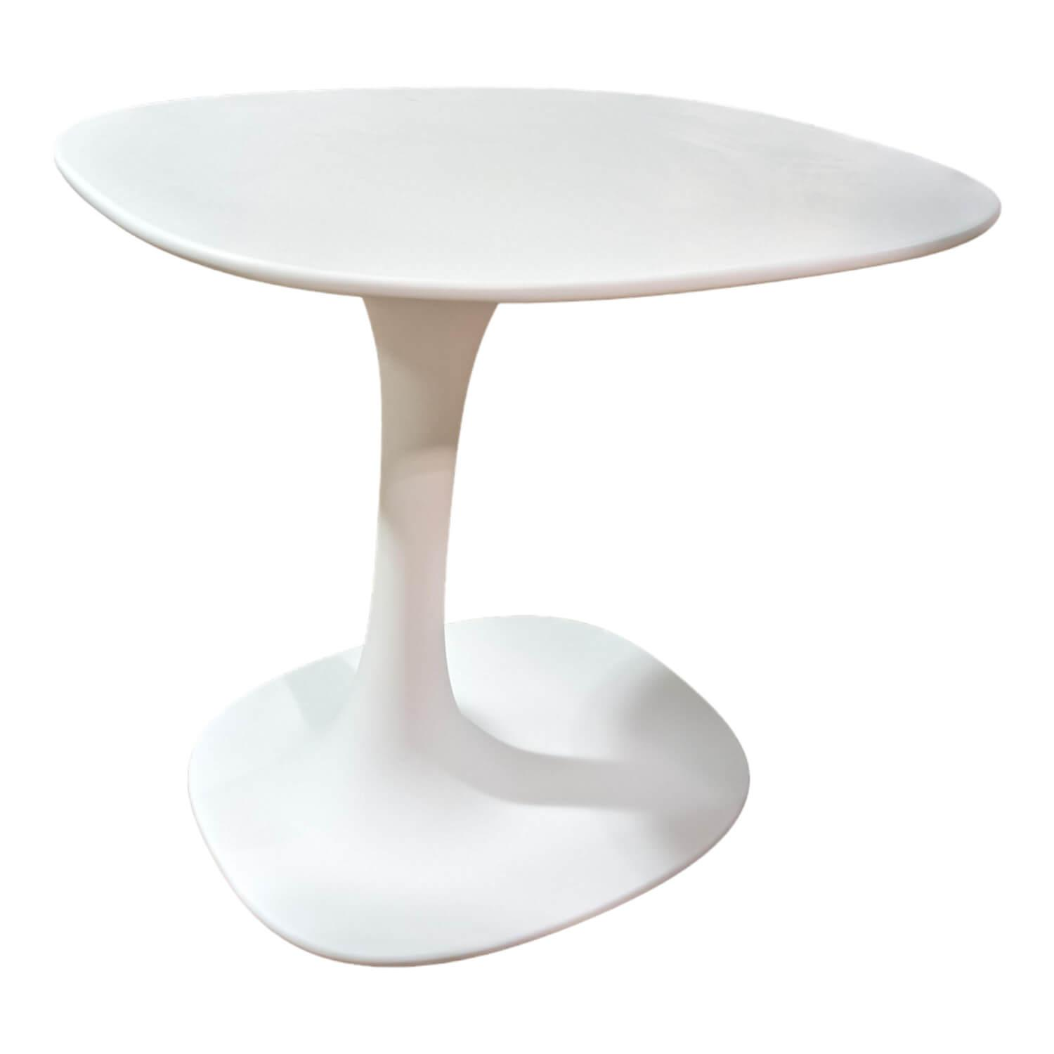 Kleiner Tisch Awa TA1 Kunststoff Weiß Soft-Touch-Effekt