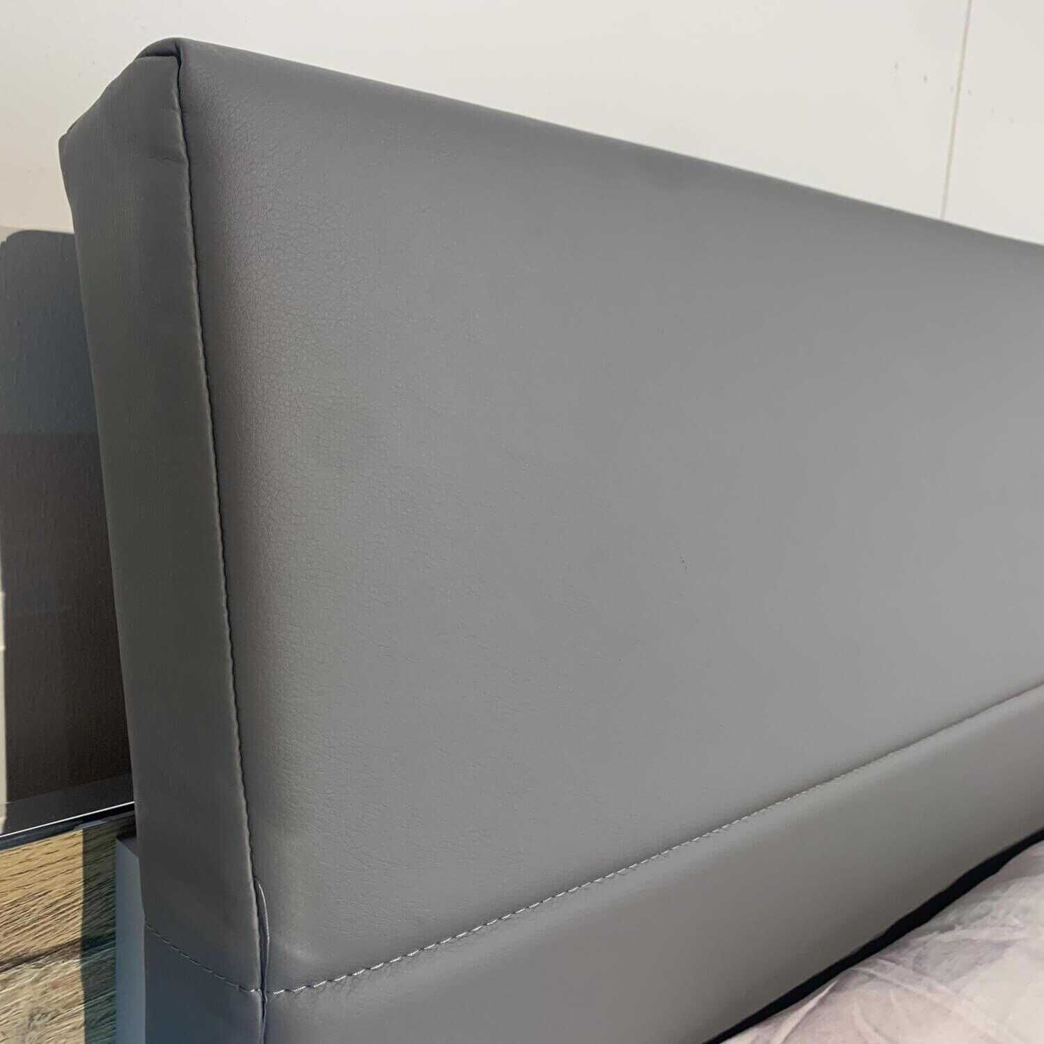Mondo - Schlafzimmer CombinoPlus Bett Schrank Glas Seidengrau - 5