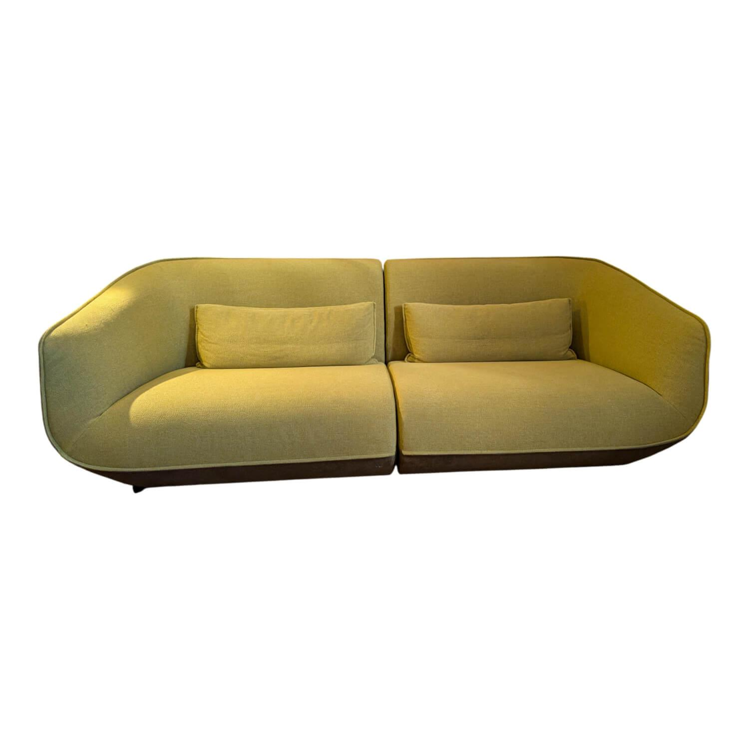 COR - Sofa Nook Stoff Innen 8077 Gelb Außen 8306 - 1