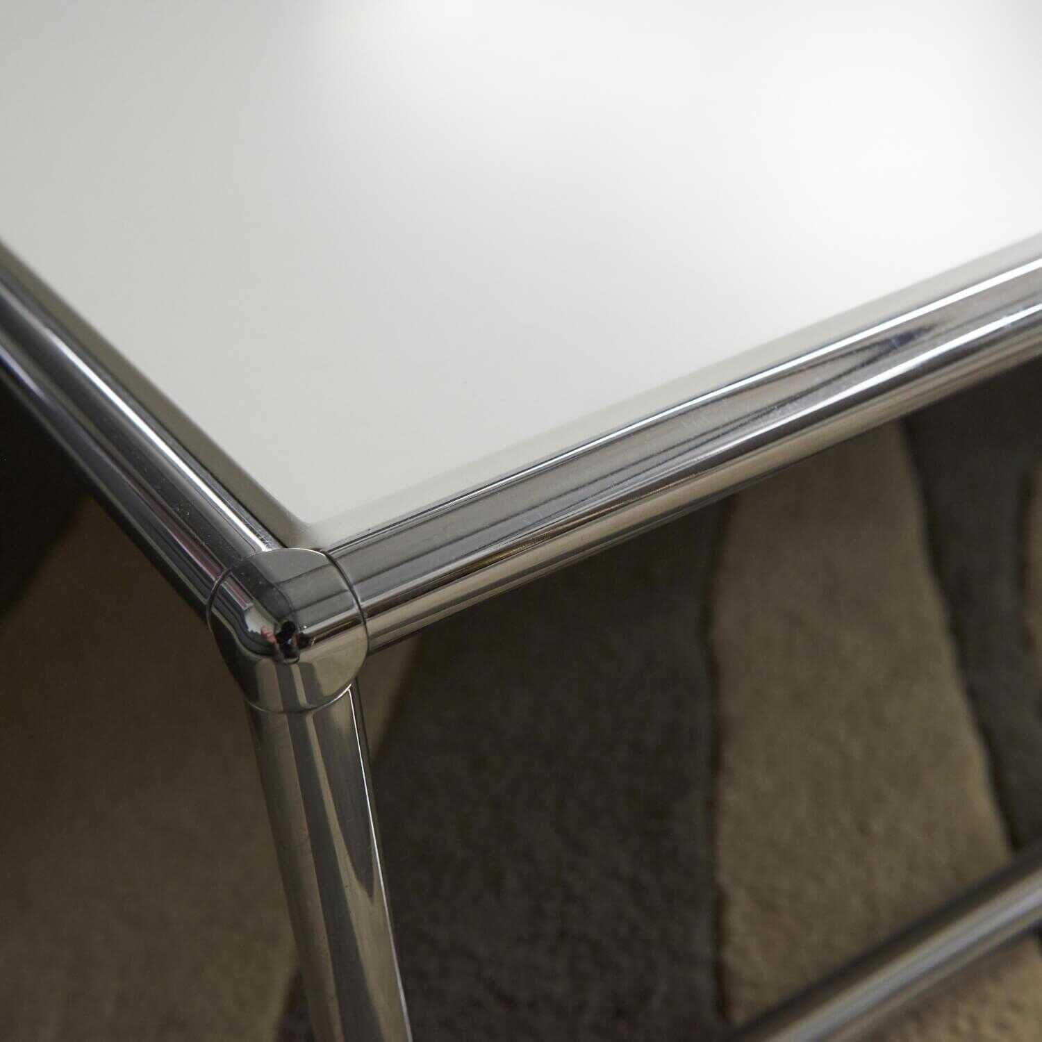 Tisch Lack DRCO 1 Weiß Gestell Metall