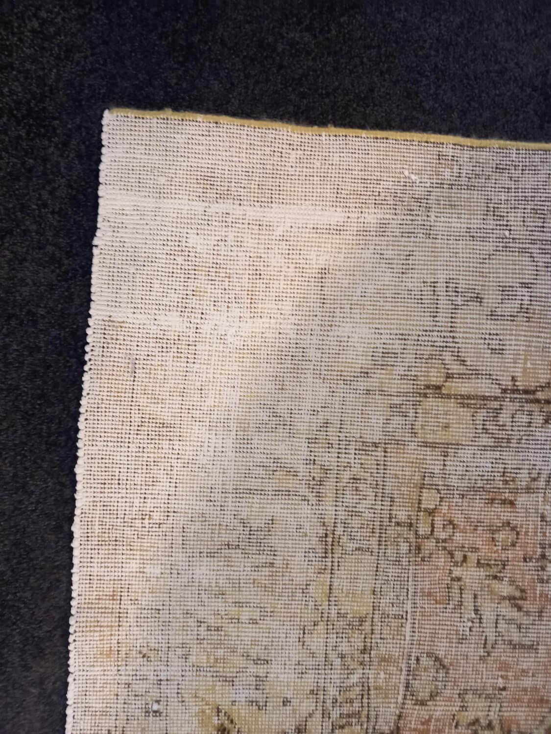 Remade - Teppich 314x213 Textil Decolorized Gelb Beige - 4