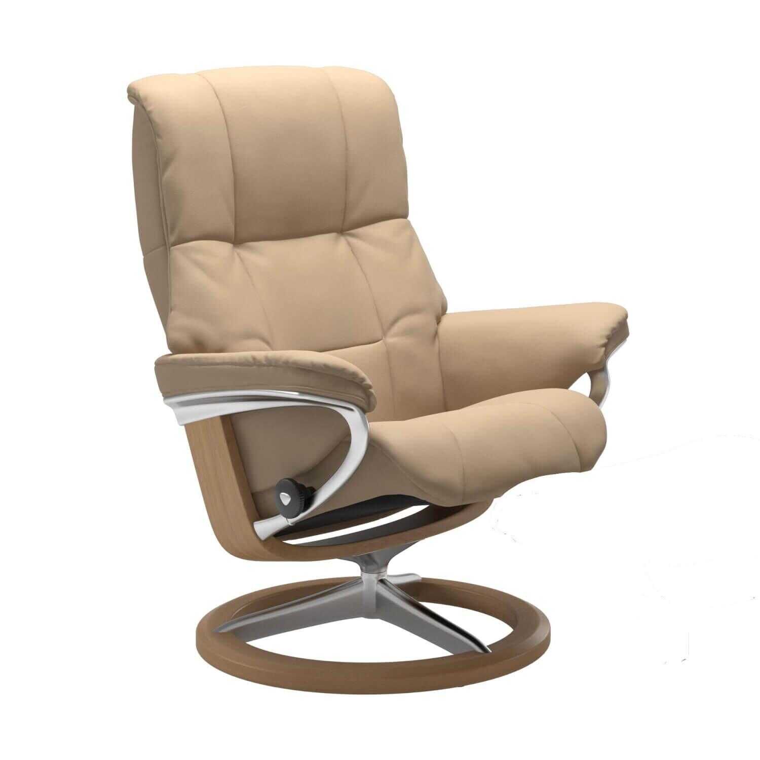 Stressless - Stressless Mayfair M Signature Base Leder Paloma Beige - 1