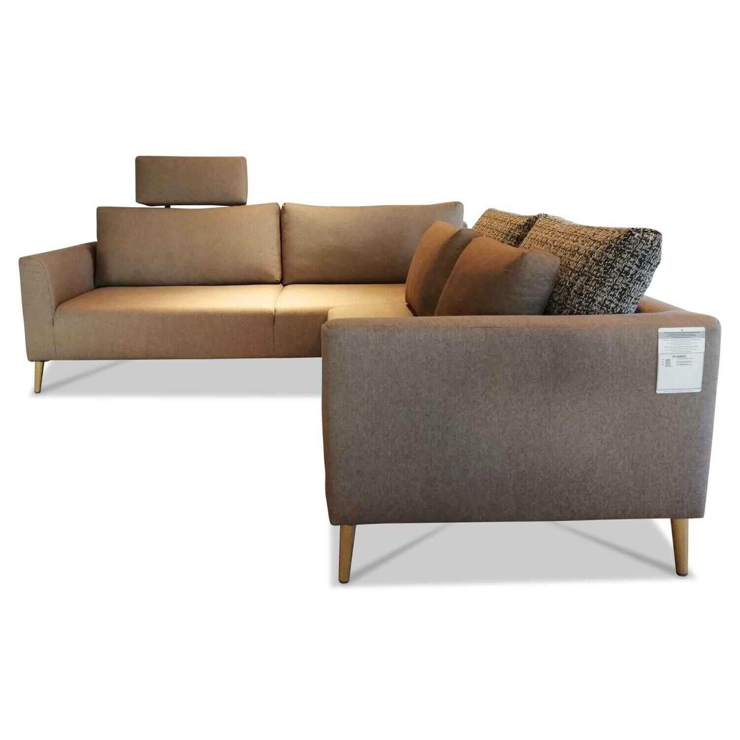 freistil-rolf-benz-ecksofa-162-stoff-1072-graubeige-mit-kissen-5242-blassbraun-ad529dfa31a5 freistil Rolf Benz - Ecksofa 162 Stoff 1072 Graubeige mit Kissen 5242 Blassbraun - 1