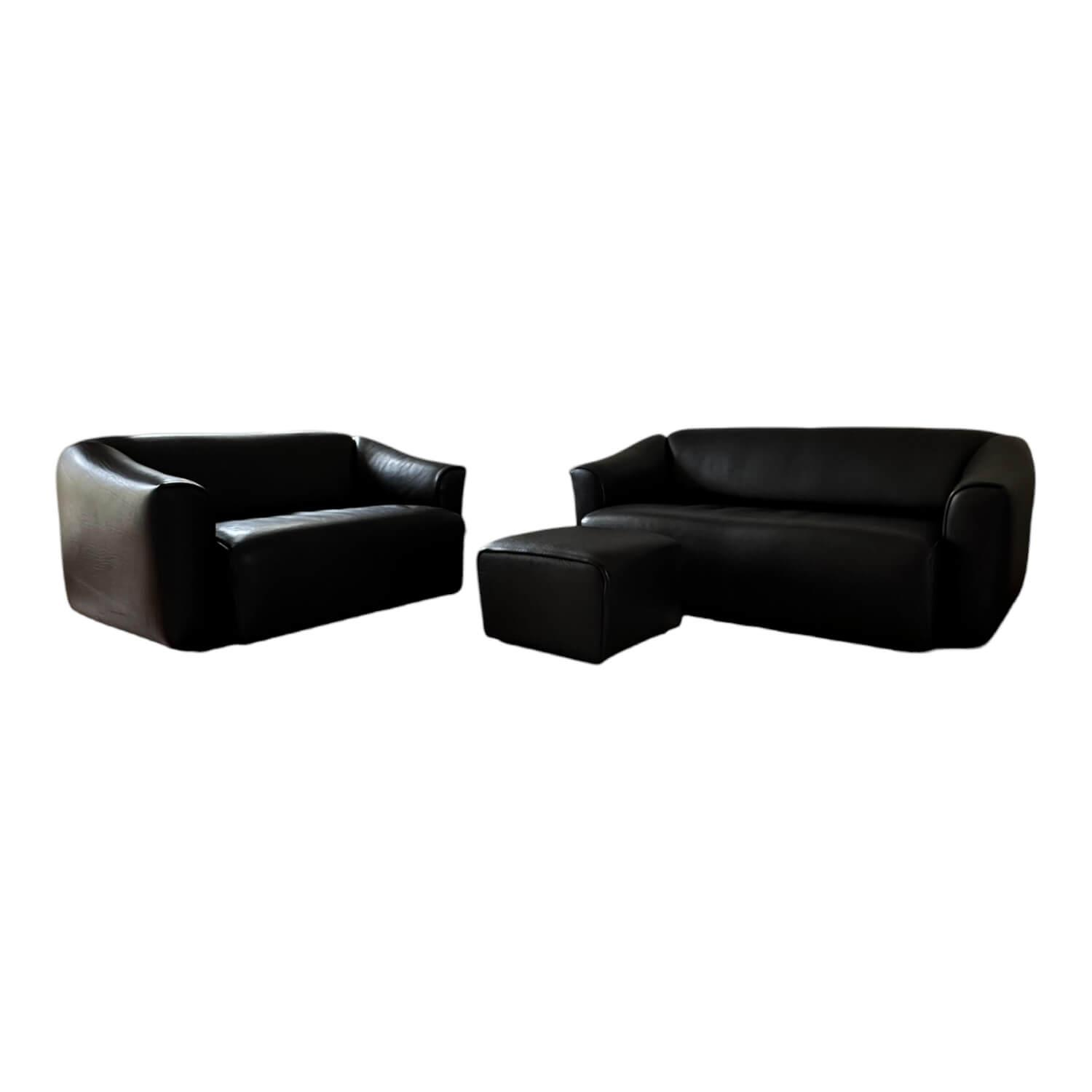 De Sede - Garnitur DS47/02 DS47/03 DS47/05 Leder Neck Cigarro Braun - 1