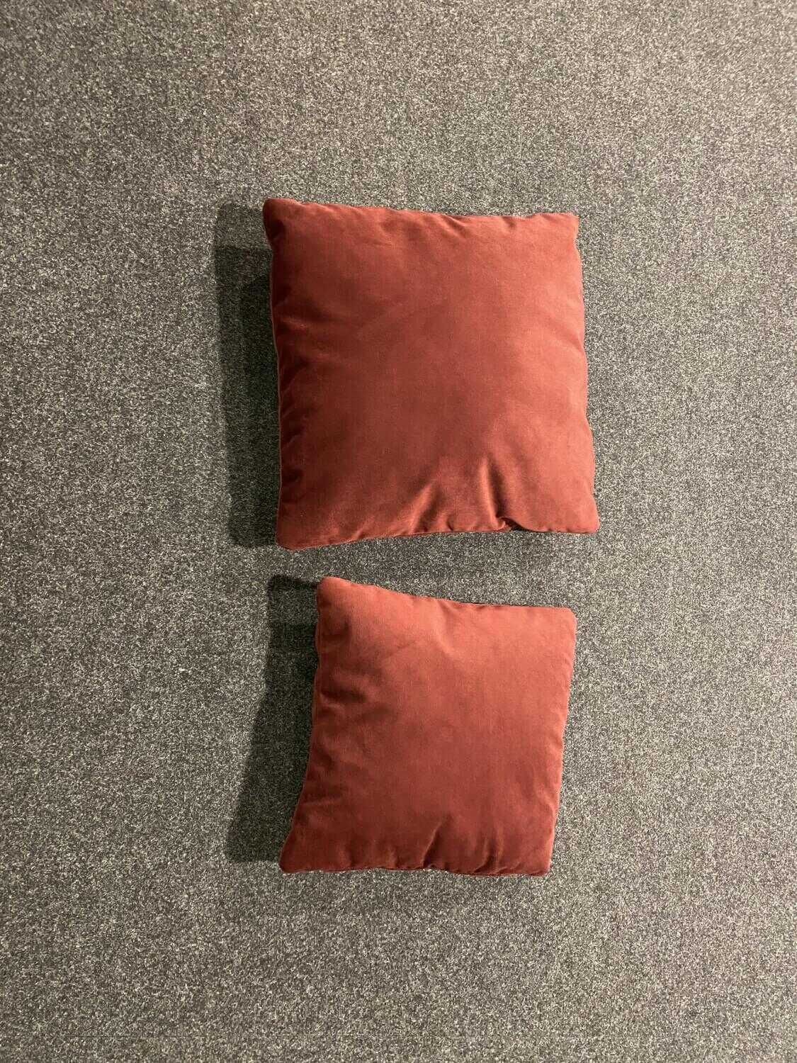 Musterring - Ecksofa MR 270 Leder 60 Cloudy Schiefer Grau mit Kopfstütze und 5 Kissen - 25