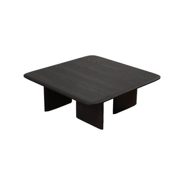 Poliform - Couchtisch Mush Massivholz Ulme Schwarz - 2
