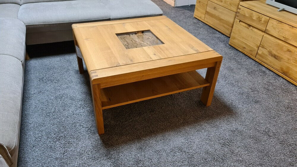 Natura - Couchtisch Carago Soft Wildeiche Massiv Naturbelassen Geölt - 3