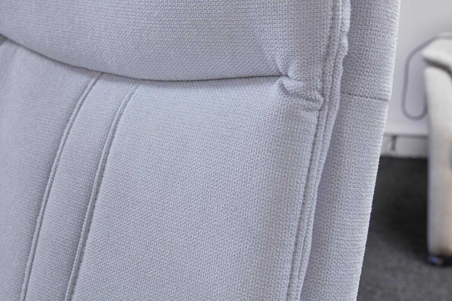 Couchliebe - Relaxsessel PP-RS19017 Stoff Svea Silber PG 12 mit Relaxfunktion - 7