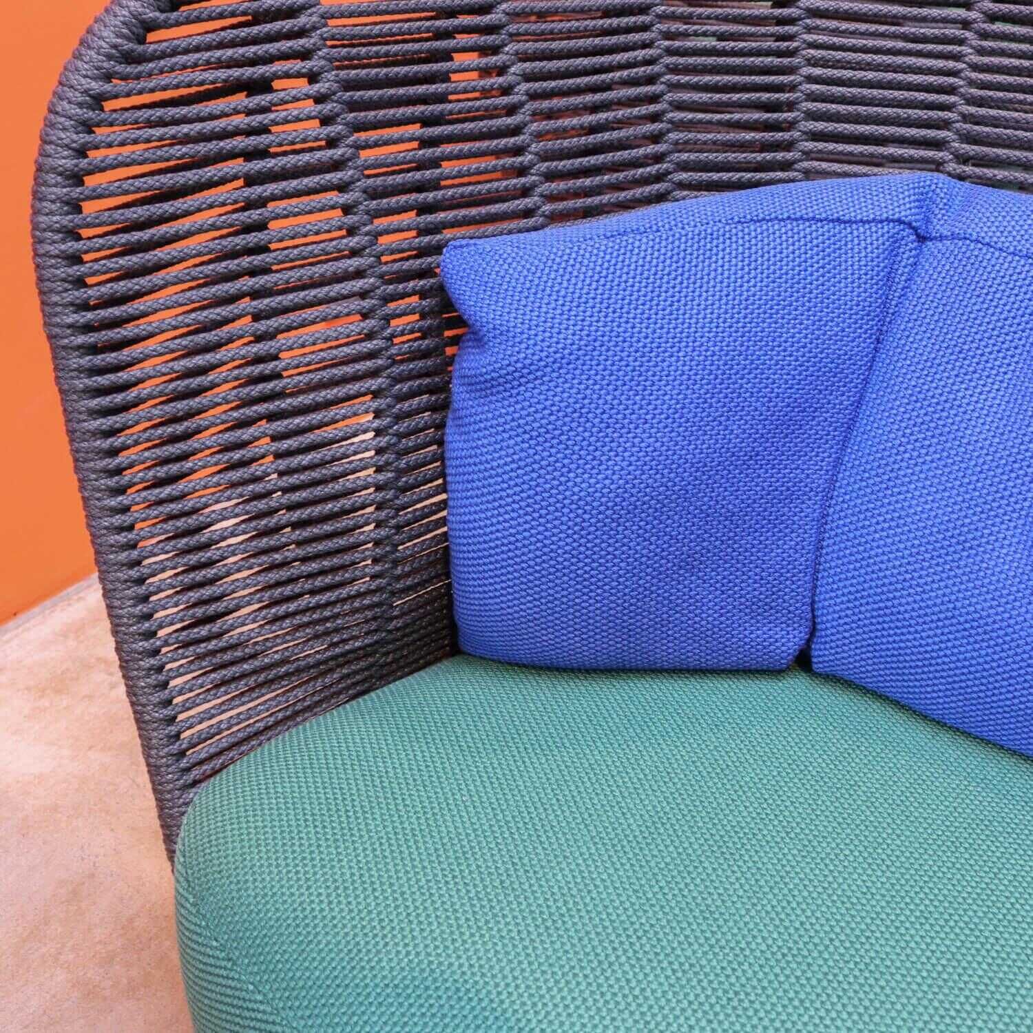 bb-italia-polstergarnitur-set-outdoor-mit-sitzkissen-stoff-lesia-2-sessel-1-sofa-d47a248e25b1jOGPhCPCfi0PZ B&B Italia - Polstergarnitur Set Outdoor mit Sitzkissen Stoff Lesia 2 Sessel 1 Sofa - 6