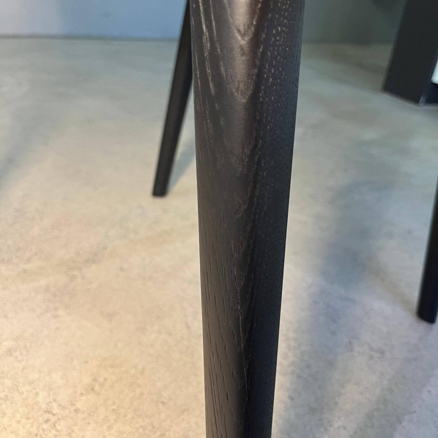 Walter Knoll - Stuhl Liz Wood 1321 Stoff Glint Ash Grau Gestell Eiche Schwarz Geflammt Geölt Inklusive Kunststoffgleiter - 3