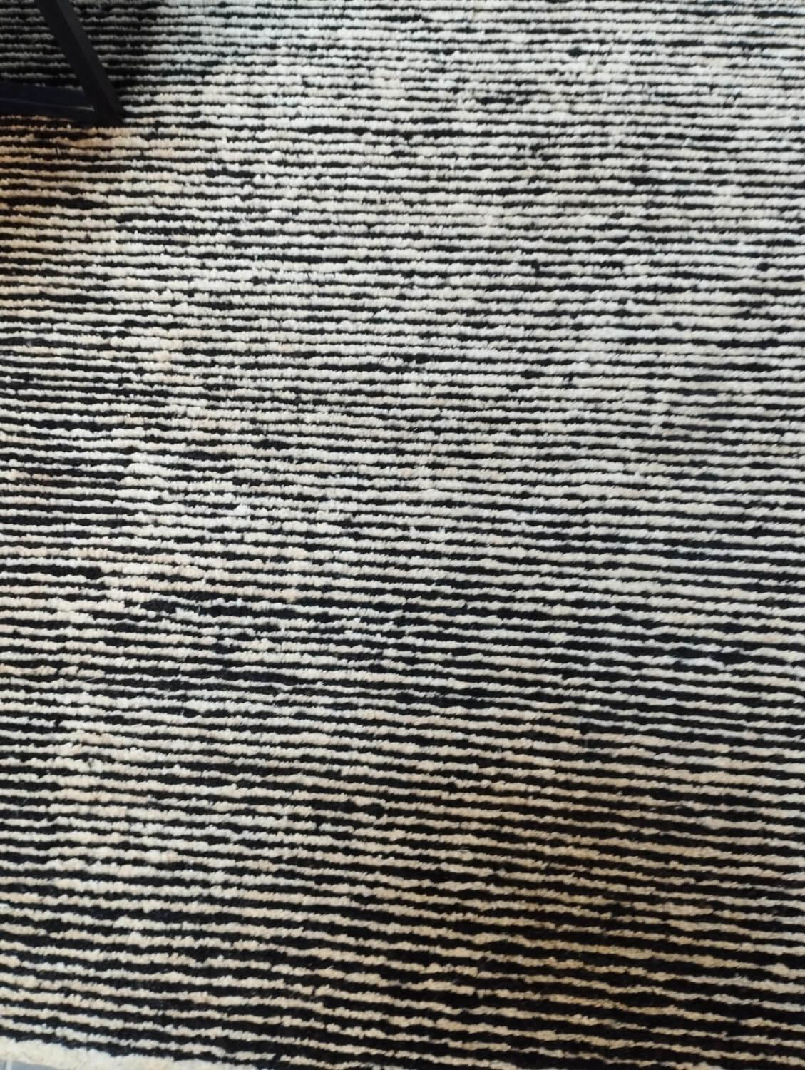Domaniecki - Teppich Naturitas Pur 100 Cut&Cut NYC Black Handgeknüpft In Schwarz-Weiß - 5