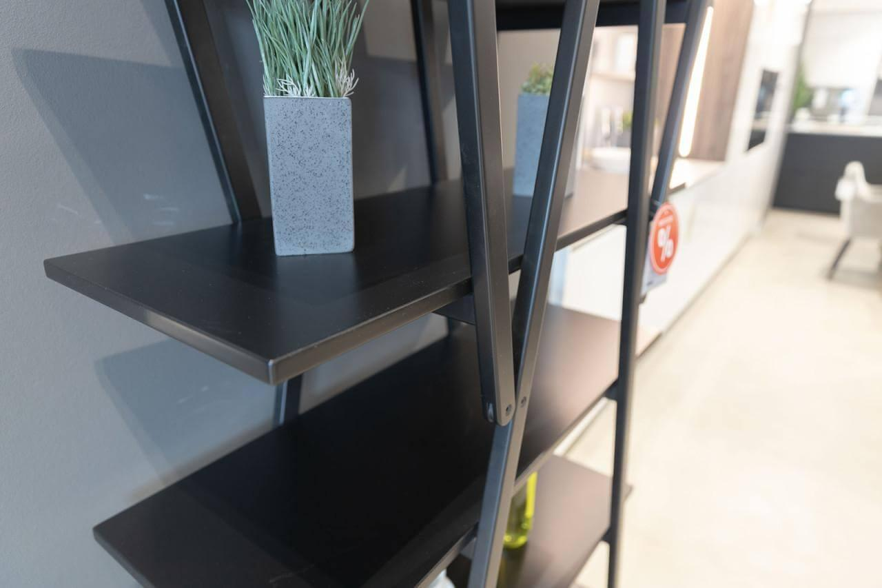 Cassina - 2er Set Bücherregal Nuvolo Rossa Buche Schwarz Lackiert Zusammenklappbar - 4