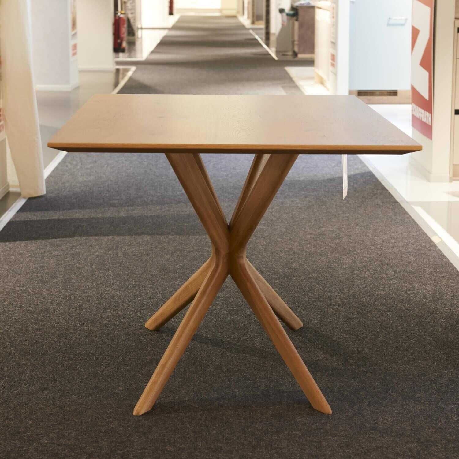 Koinor - Essgruppe Tisch T1005 Eckbank Fraim mit 3 Stühlen S2207 Leder A-India Verde - 2