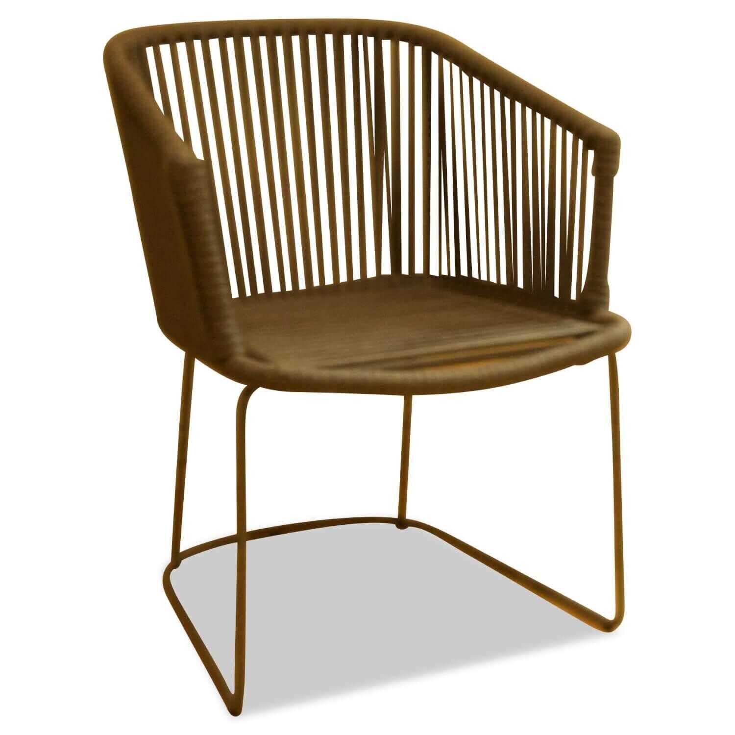 Cane Line - Stuhl Moments Gewebe Grau Gestell Aluminium Pulverbeschichtet - 1