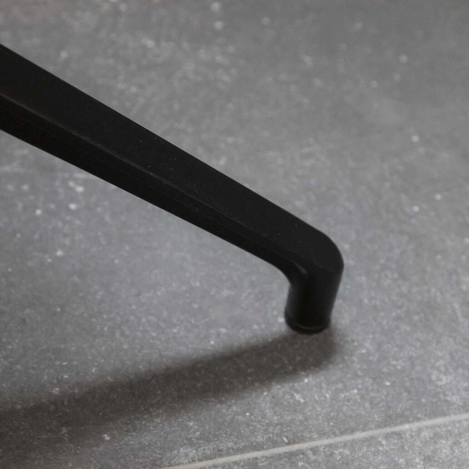 Stuhl Step Armchair Soft Touch Schwarz Drehbar mit Aluminiumgestell