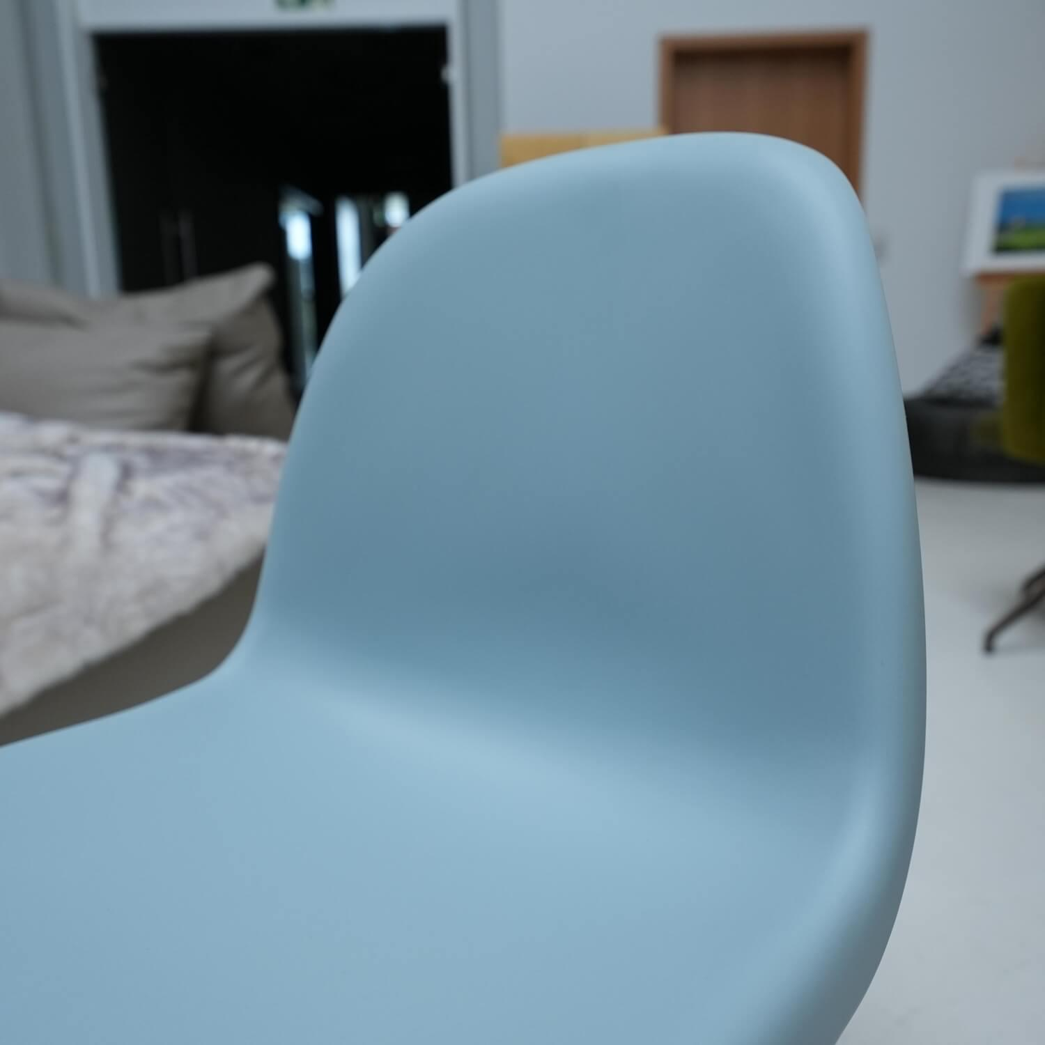 Stuhl Panton Chair Sitzschalenfarbe Eisgrau