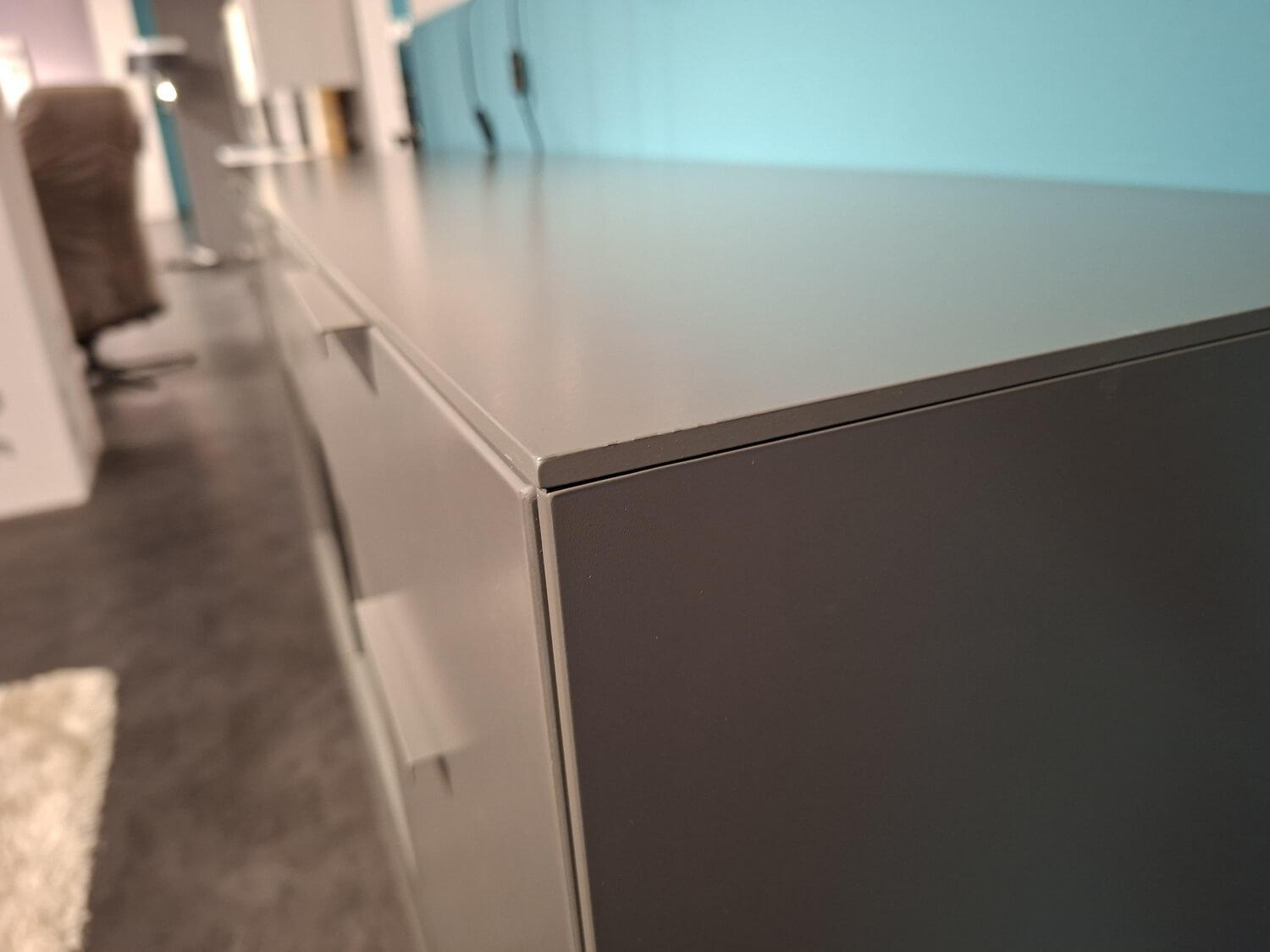 Quadrato - Sideboard Caspara Lack Anthrazit lackiert NCS-S-7500-N - 4