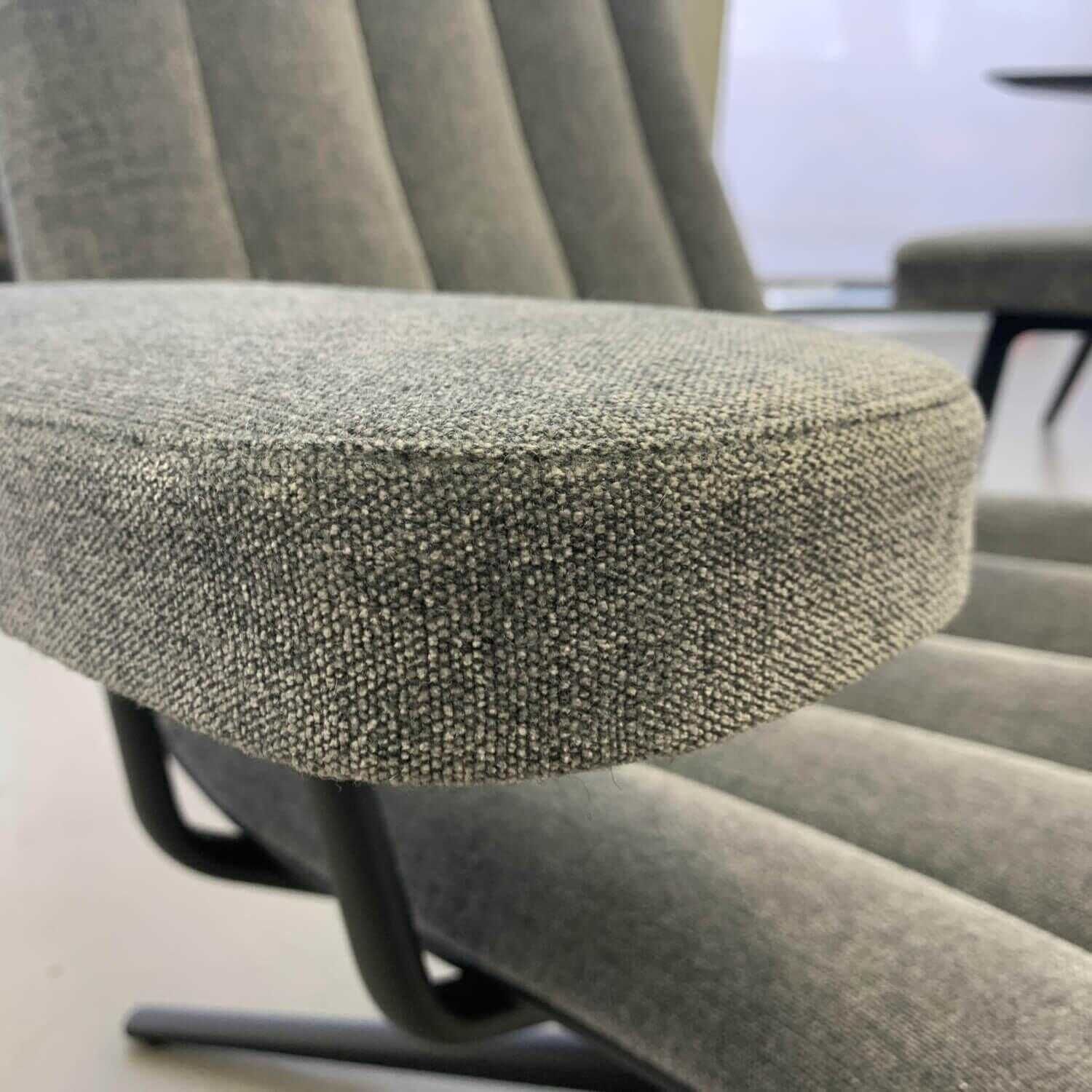 Walter Knoll - Sessel Healey Lounge Doux Stoff 7840 Granite - 2