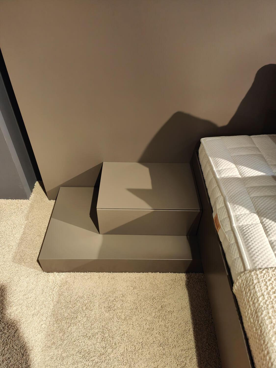 Kettnaker - Bettanlange Lack Taupe Beige Braun Ohne Lattenrost Ohne Matratze Sowie Dekoration - 2
