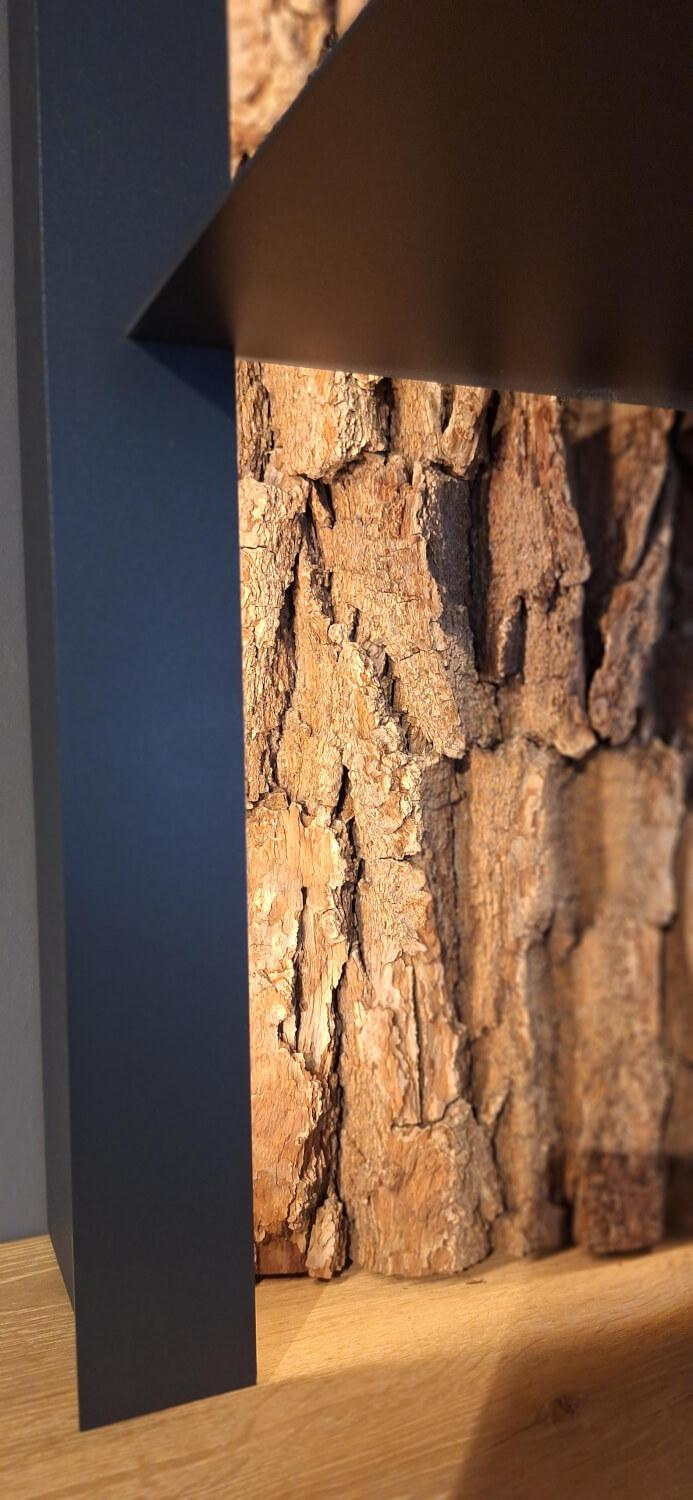 Hartmann - Wohnwand Runa Kerneiche Natur Massiv Gebürstet - 11