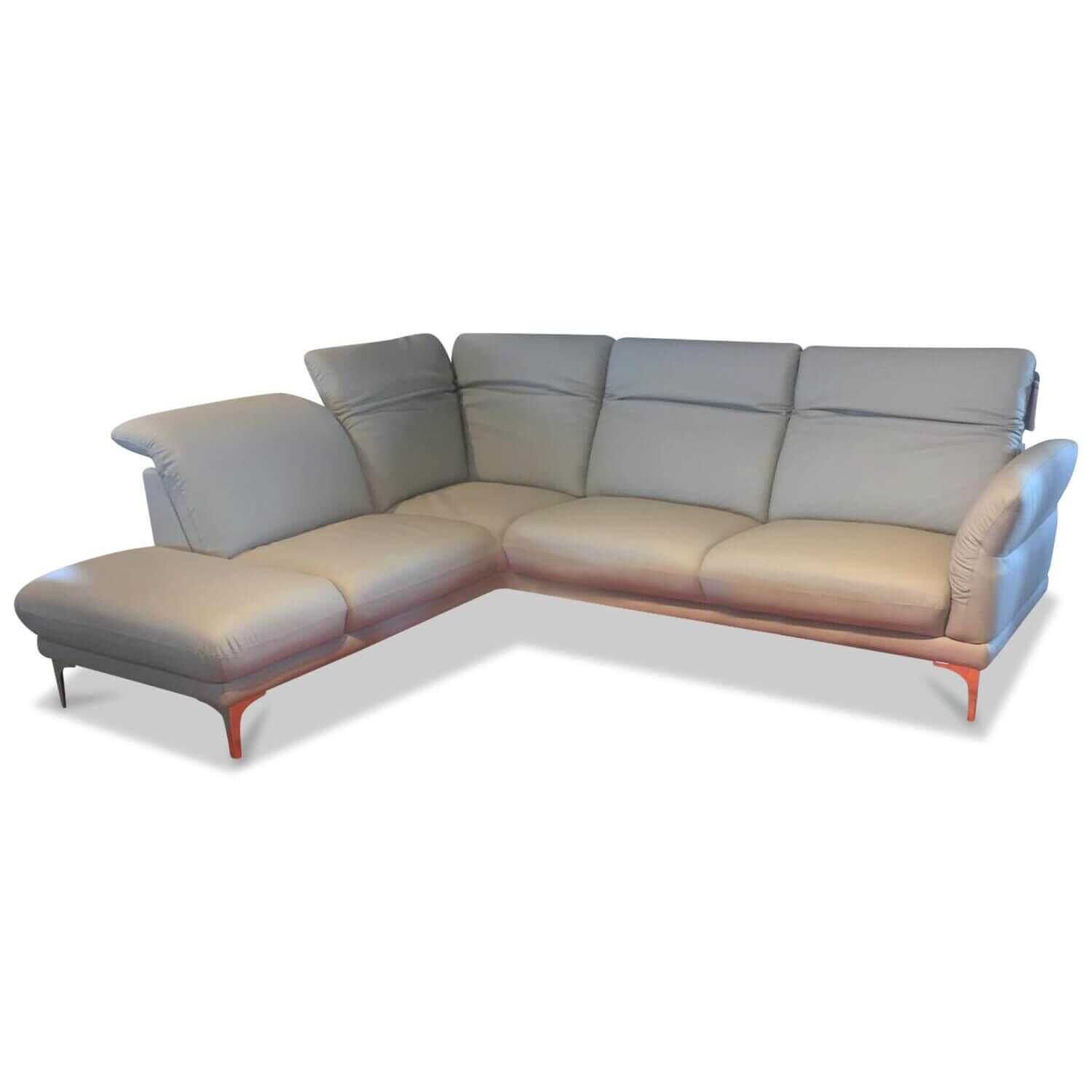 gio-mano-ecksofa-thomson-leder-silber-mit-kopfteil-und-armlehnfunktion-bfa13aad4fee5d38300fdeeb4 Gio Mano - Ecksofa Thomson Leder Silber mit Kopfteil- und Armlehnfunktion - 1