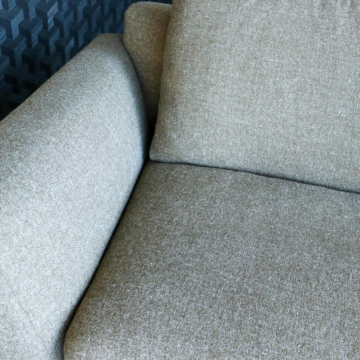 Walter Knoll - Sofa Tama Living Anreihelement 2-Sitzig Kufen mit Gepolsterter Armlehne und Ablage Puro 7759 Mineral - 5