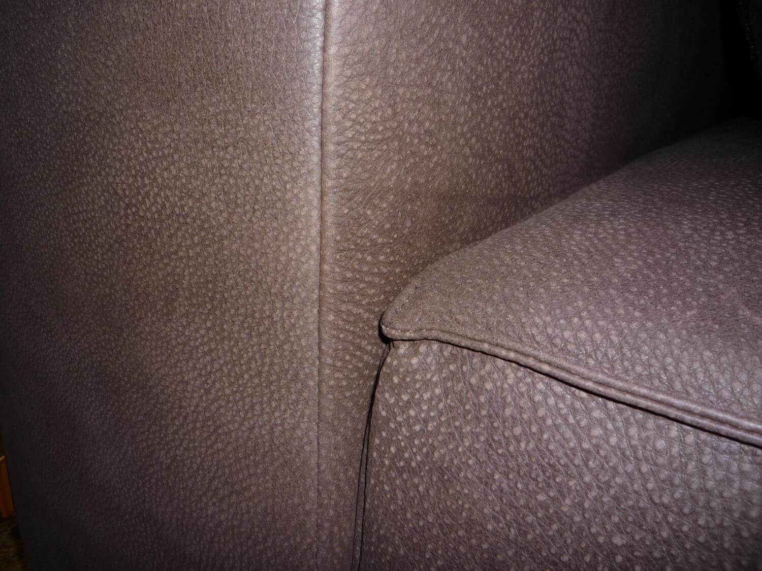 Montis - Sofa Domino Leder Novara Farbe Maron Braun - 6