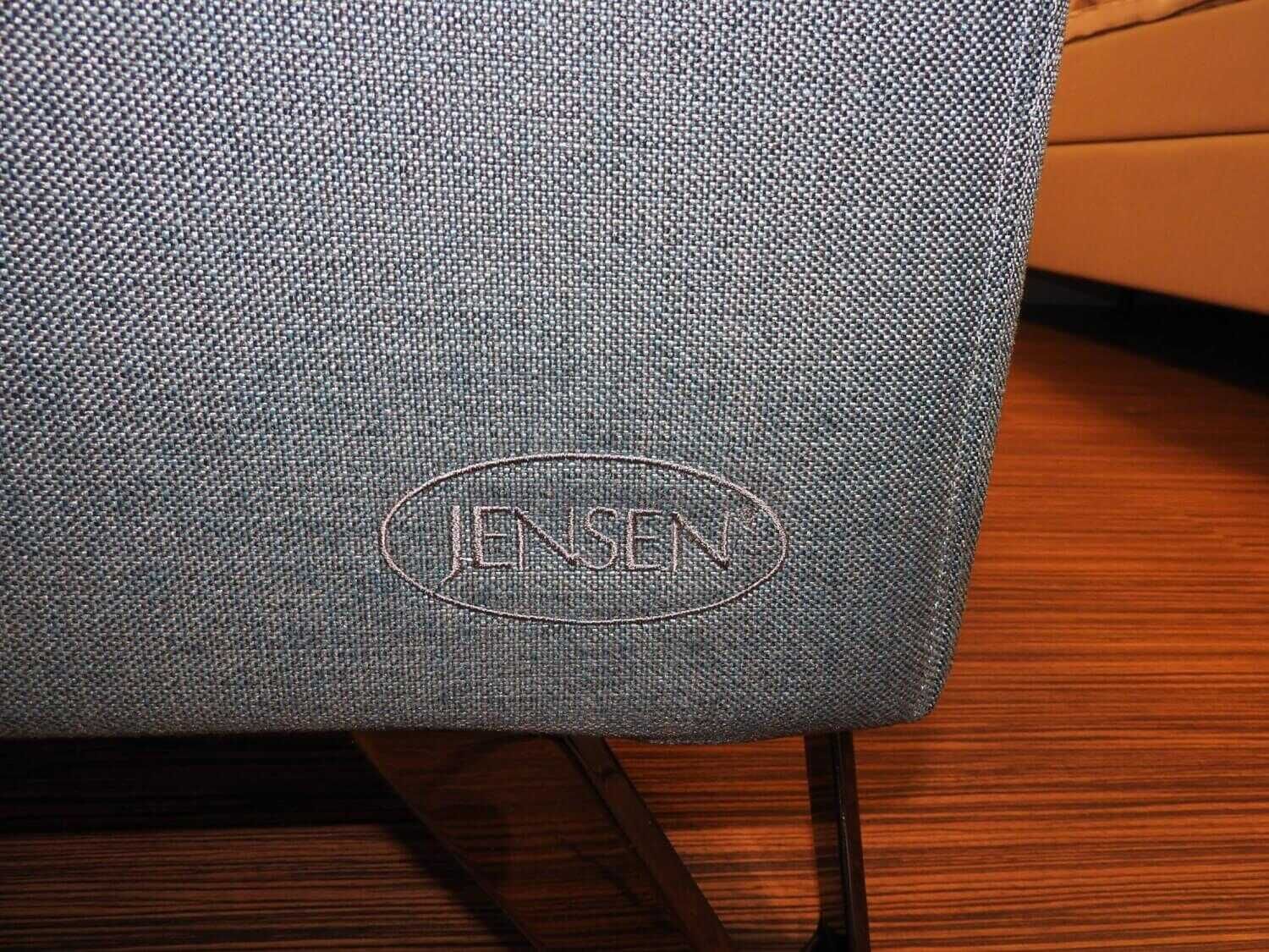 Jensen - Boxspringbett Signature J4 Stoff Blau Comfort Adjustment mit Topper - 4
