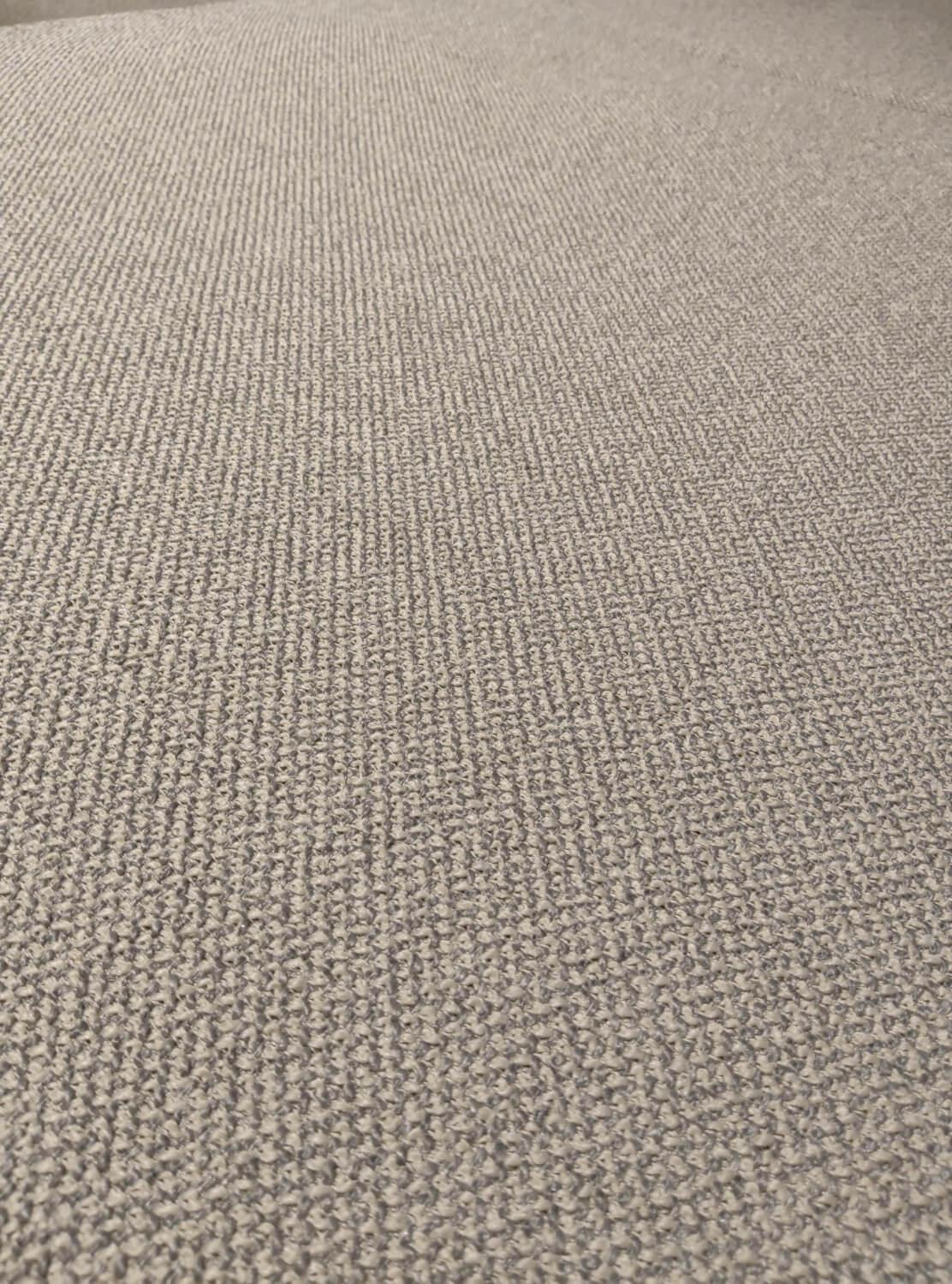 freistil Rolf Benz - Ecksofa 134 Stoff 4046 Hell Steingrau Stahlkufe Tiefschwarz Matt Inklusive Kissen - 2