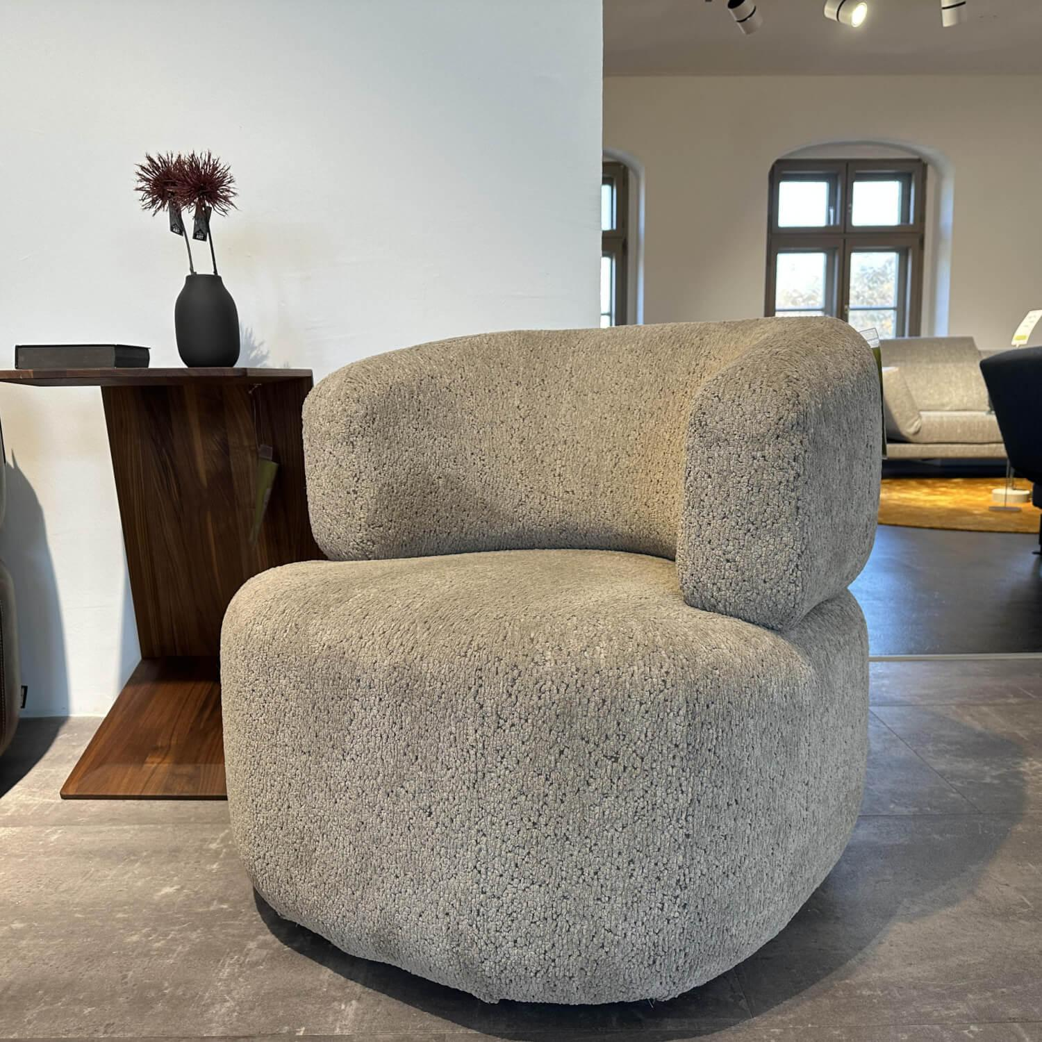 Brühl - Sessel All Together Stoff 6450 20 Beige Grau Drehbar - 4