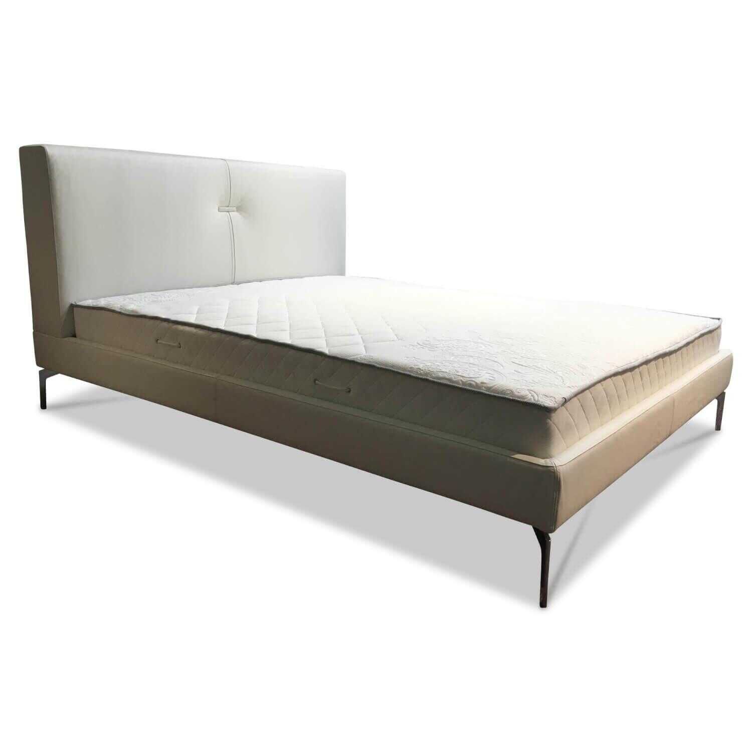 m-C3-B6ller-design-bett-thread-leder-pesano-weiss-pg-2-mit-innenleben-und-matratze-paisley-h3-a047150003e1 Möller Design - Bett Thread Leder Pesano Weiss PG 2 mit Innenleben und Matratze Paisley H3 - 1