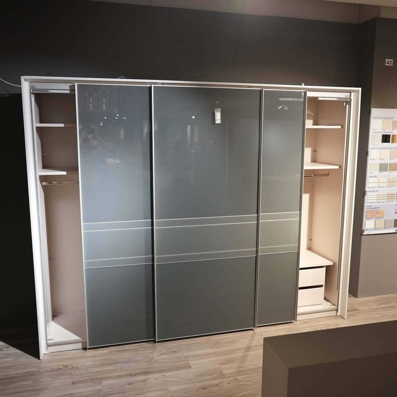 Staud - Schrank Sonate Cento Vulkanglas Matt Korpus Weiß - 3
