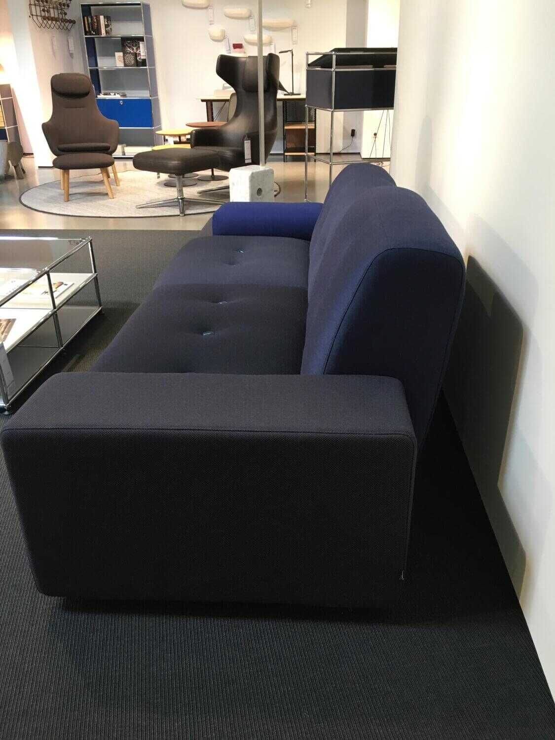 Vitra - Sofa Polder Stoffmix Night Blue - 8
