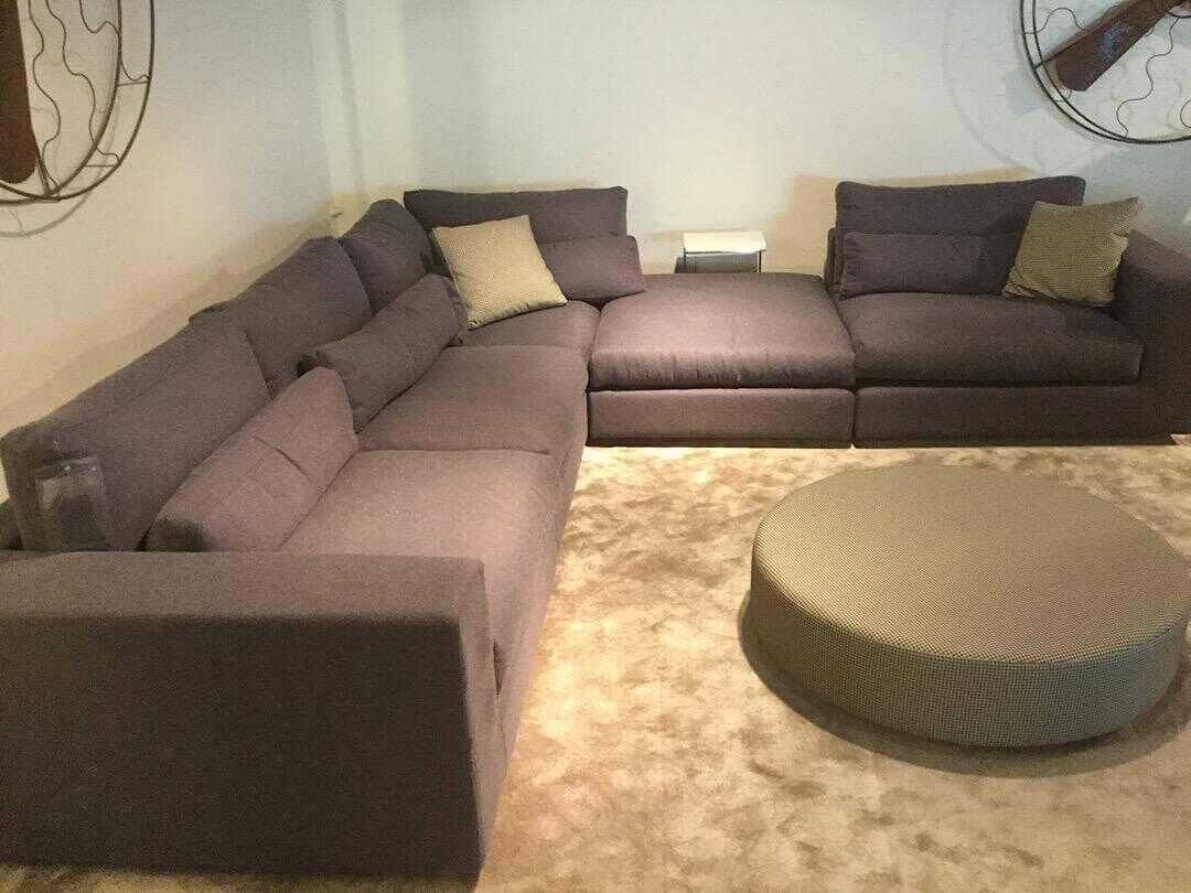 Loft - Große Eckgarnitur Loft No. 220 in Stoff braun - 4