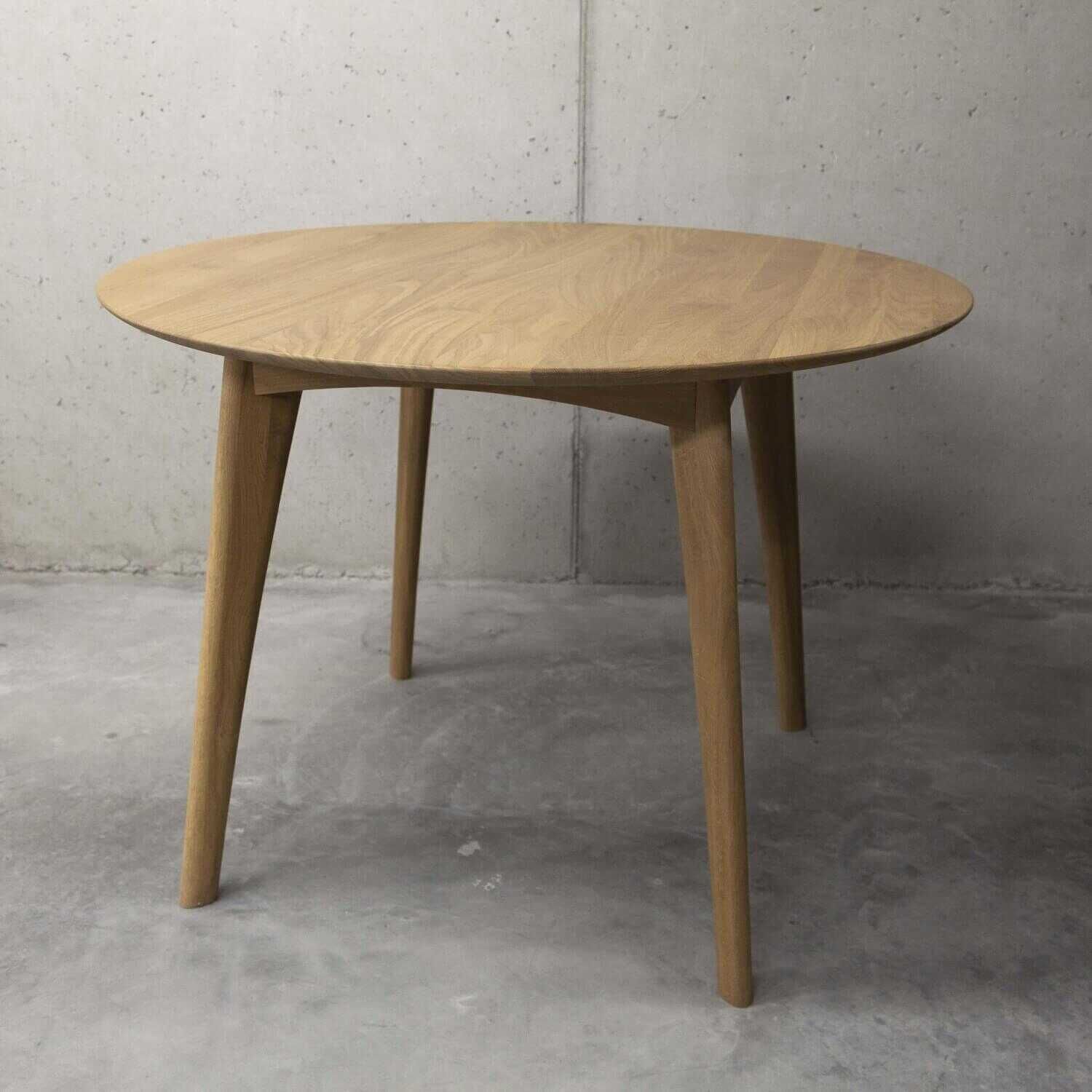 Tisch Rund-Round Table Eichenholz
