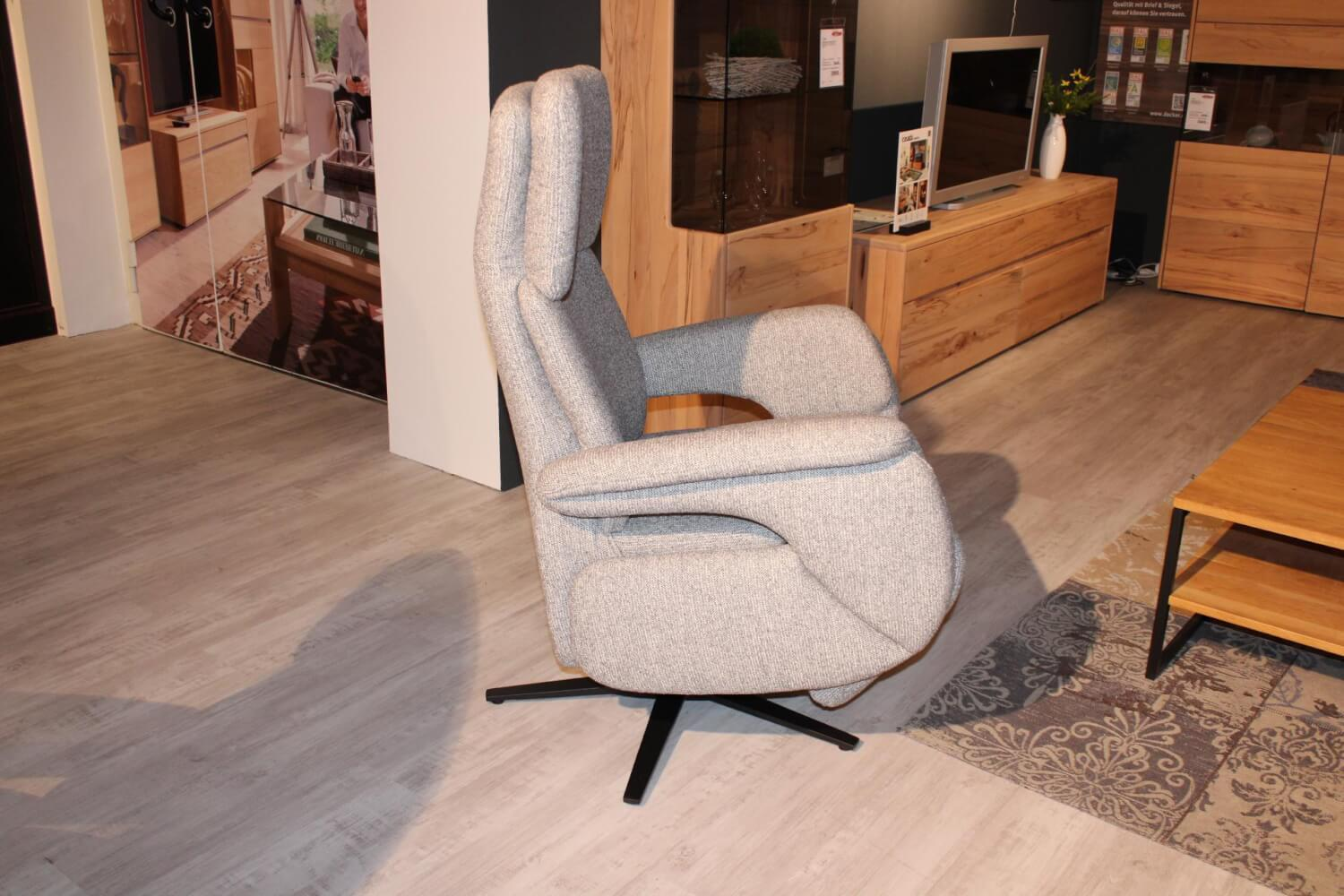 Steinpol - Garnitur Corsica II Casada Stoff C Sneak Steel Grau - 8